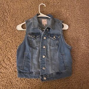 Denim vest
